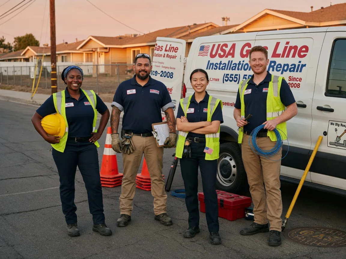 Gas Line Installation company in Jetmore, KS